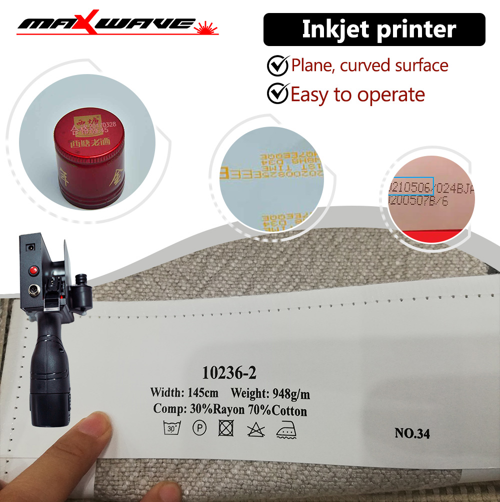 Barcode Printer - MAXWAVE K9 MÜREKKEP PÜSKÜRTMELİ YAZICI Kompakt