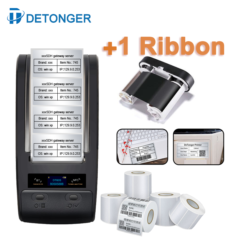 Commercial Book Printing Machines - DETONGER taşınabilir termal Transfer BASKI MAKİNESİ