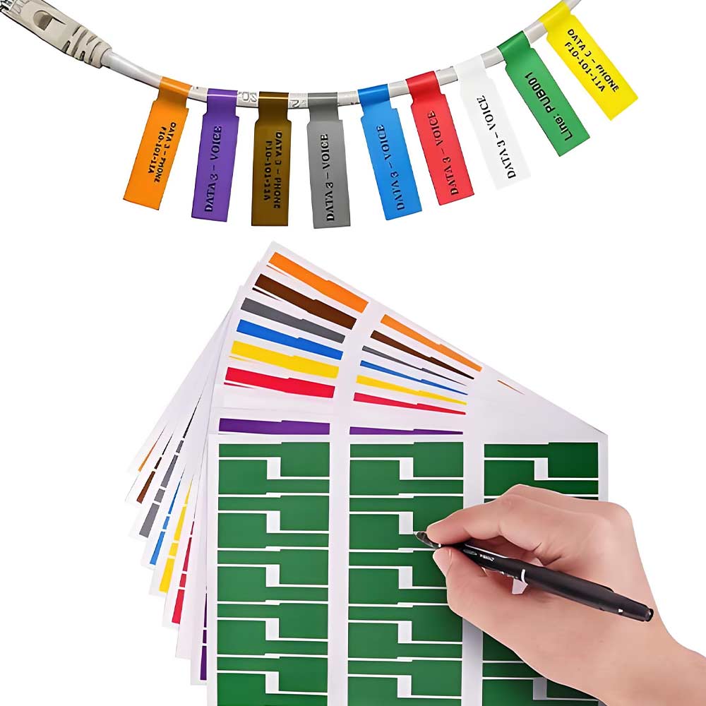 Label Maker - Su Geçirmez Kablo Etiketleri Etiketleri El