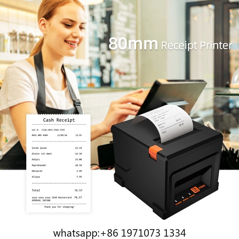 Receipt Printer - 【POS-8360】80mm USB+LAN Fiş Yazıcısı, Otomatik Kesicili