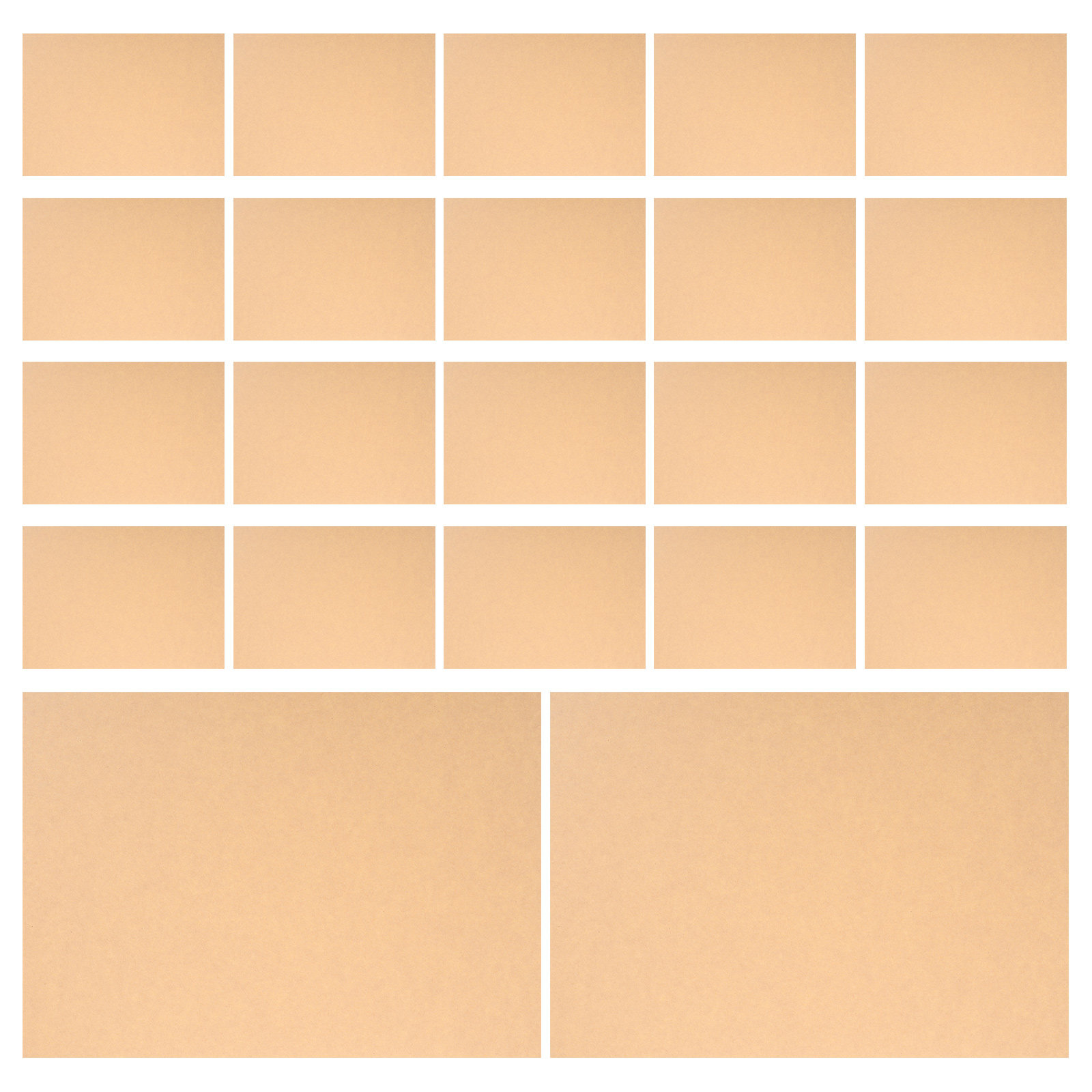 Printer Paper - 100 Adet Mat, Kendinden Yapışkanlı Etiket