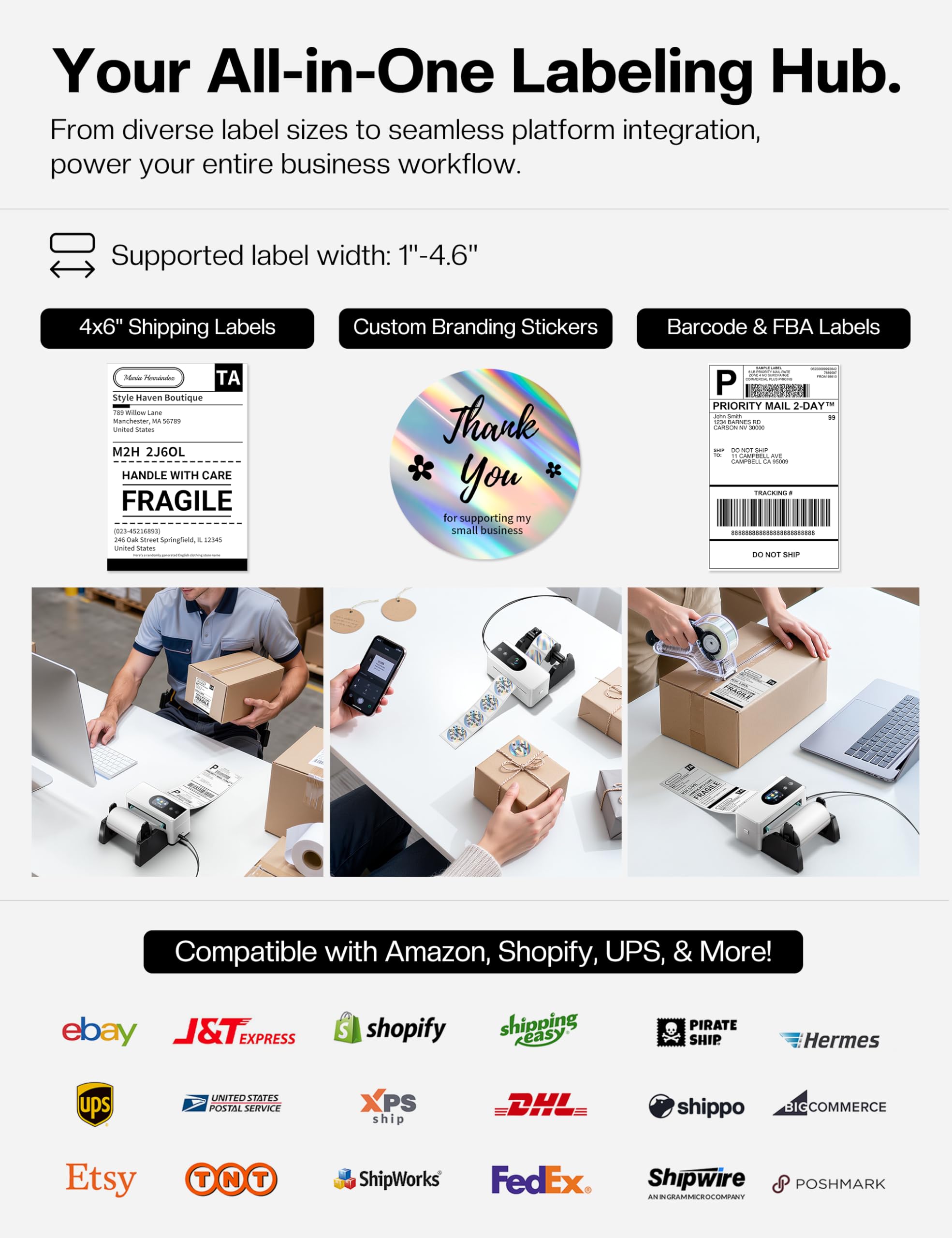 Phomemo PM64D Termal Yazıcı, K - Thermal Printer incelemesi ve fiyatı