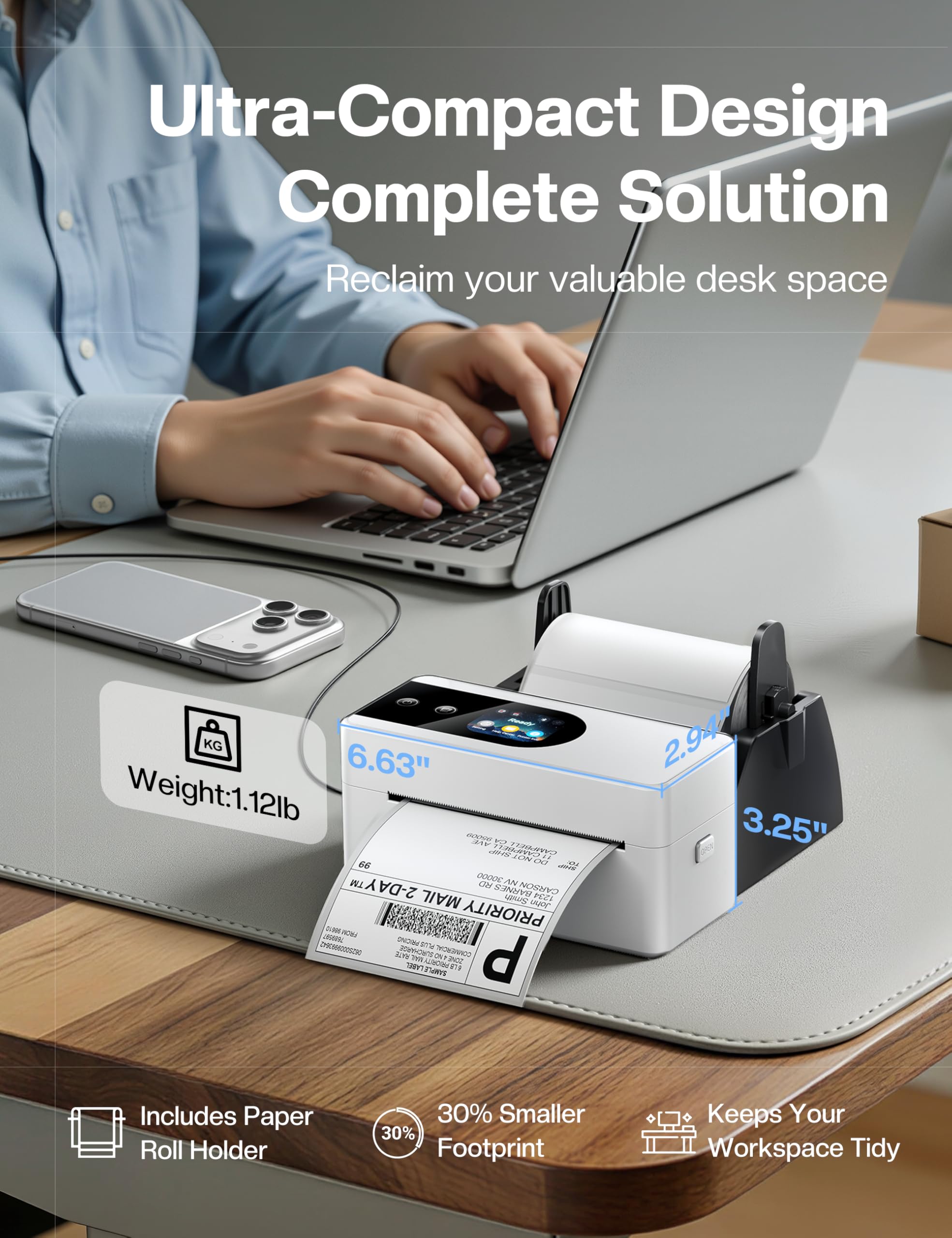 Phomemo PM64D Termal Yazıcı, K - Thermal Printer incelemesi ve fiyatı