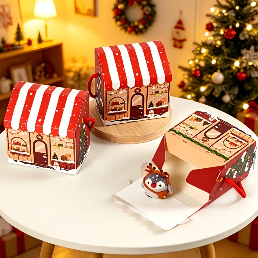 10 adet, Saplı, Noel Temalı Ev - Printer Paper incelemesi ve fiyatı