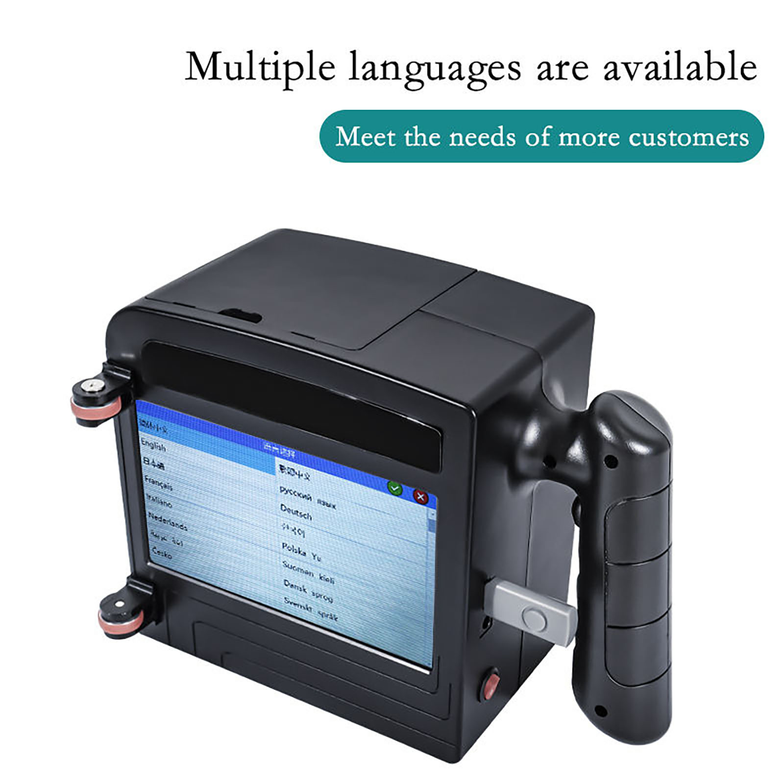 ZM-C100 10CM Taşınabilir El Ti - Barcode Printer incelemesi ve fiyatı